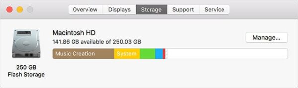 Dung Lượng Ổ Cứng Macbook
