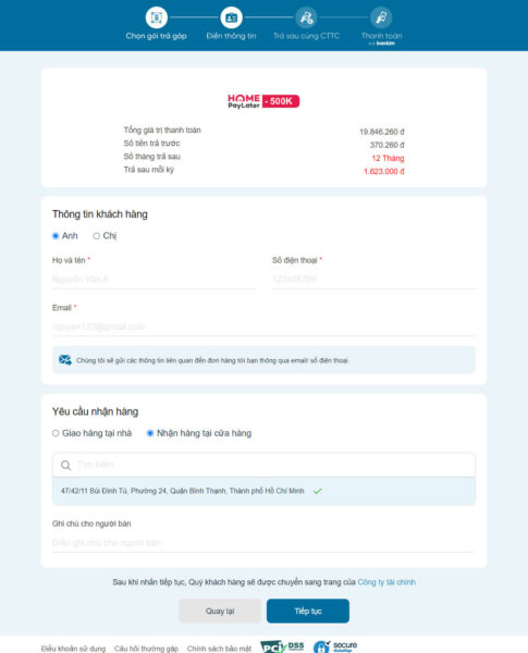 Hướng Dẫn Mua Laptop Trả Sau Qua Home Paylater