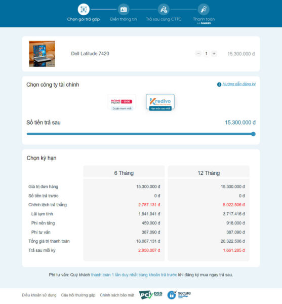 Hướng Dẫn Mua Laptop Trả Sau Qua Home Paylater